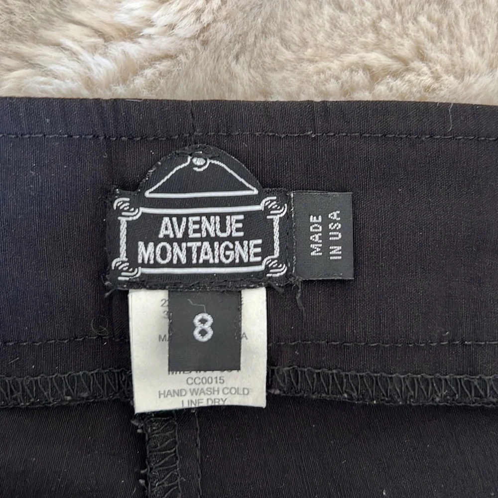 Avenue Montaigne Women’s Black Pains Super stretchy fabric, size 8 - Picture 4 of 6